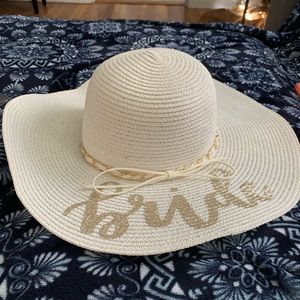 Bride Hat - worn once. In very good condition.